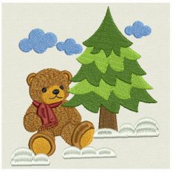 Christmas Bears 08 machine embroidery designs