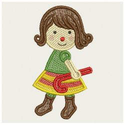 FSL Christmas Girls 04 machine embroidery designs