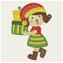 FSL Christmas Girls 10 machine embroidery designs