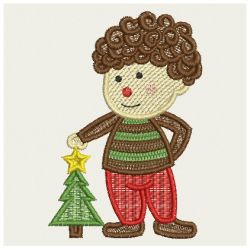 FSL Christmas Boys 02 machine embroidery designs