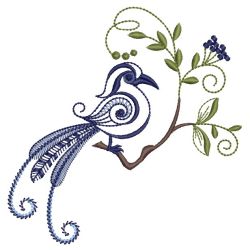 Artistic Birds 02(Lg) machine embroidery designs