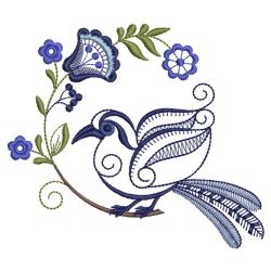 Artistic Birds 04(Md) machine embroidery designs