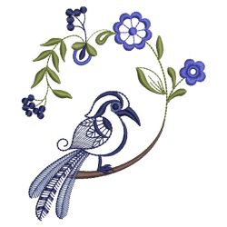 Artistic Birds 05(Lg) machine embroidery designs