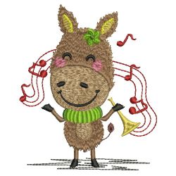 Cute Donkey 03 machine embroidery designs