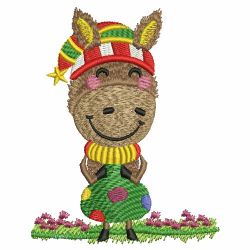 Cute Donkey 10 machine embroidery designs