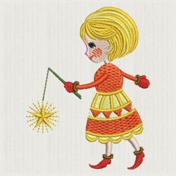 Cute Girls 01 machine embroidery designs