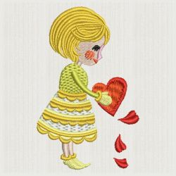 Cute Girls 06 machine embroidery designs