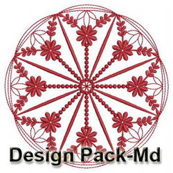 Symmetry Redworks Quilts(Md) machine embroidery designs