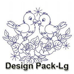 Sparrows(Lg) machine embroidery designs