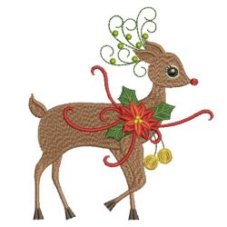 Christmas Deers 10 machine embroidery designs