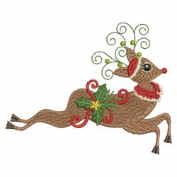 Christmas Deers 11 machine embroidery designs