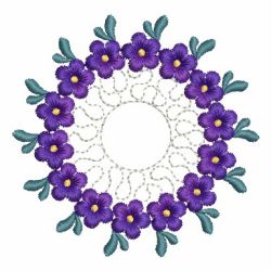 Flower Wreath 1 01 machine embroidery designs