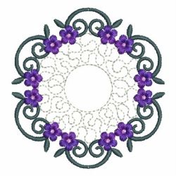 Flower Wreath 2 03 machine embroidery designs