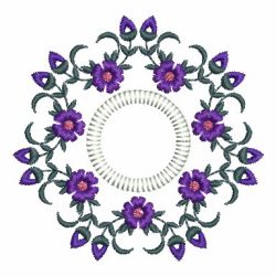 Flower Wreath 2 05 machine embroidery designs