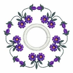 Flower Wreath 2 06 machine embroidery designs