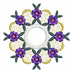Flower Wreath 2 08 machine embroidery designs