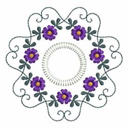 Flower Wreath 2 09 machine embroidery designs