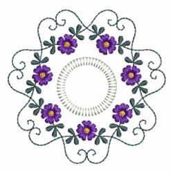 Flower Wreath 2 09 machine embroidery designs