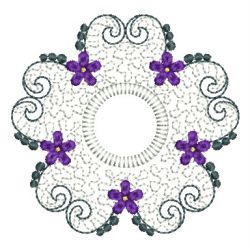 Flower Wreath 2 11 machine embroidery designs