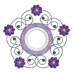 Flower Wreath 2 13 machine embroidery designs