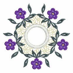 Flower Wreath 2 14 machine embroidery designs