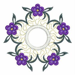 Flower Wreath 2 15 machine embroidery designs