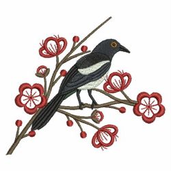 Magpies 05 machine embroidery designs