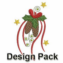 Christmas Swirls machine embroidery designs