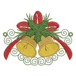 Christmas Swirls 04 machine embroidery designs