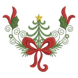 Christmas Swirls 06 machine embroidery designs