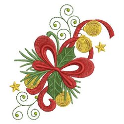 Christmas Swirls 09 machine embroidery designs