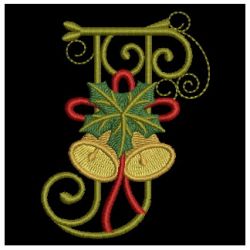 Christmas Alphabets 10 machine embroidery designs