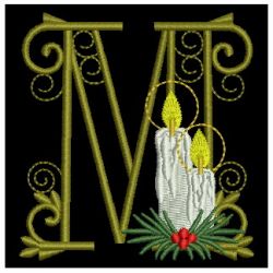 Christmas Alphabets 13 machine embroidery designs