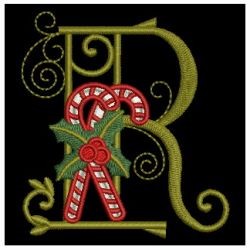 Christmas Alphabets 18 machine embroidery designs