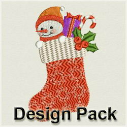 Christmas Stockings 1 machine embroidery designs