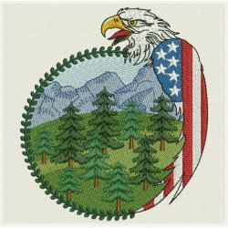 American Eagles 13 machine embroidery designs