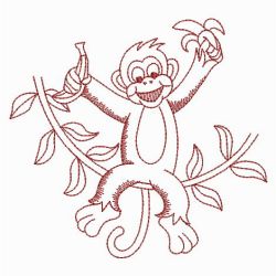 Cute Monkey Redworks 02(Lg)