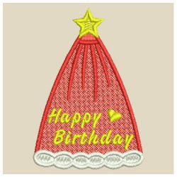 FSL Birthday Hats 10 machine embroidery designs