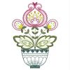 Jacobean Flower Pots 06(Lg)