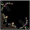 Floral Corner Embellishments 2 03(Sm)