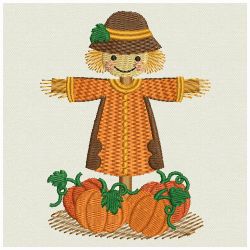 Cute Scarecrows 04 machine embroidery designs