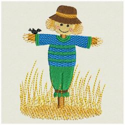 Cute Scarecrows 06 machine embroidery designs