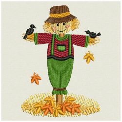 Cute Scarecrows 10 machine embroidery designs