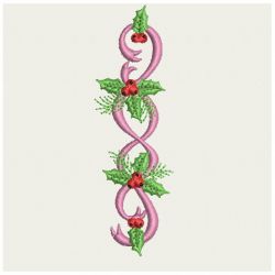 Heirloom Ribbon Christmas 03 machine embroidery designs