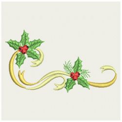 Heirloom Ribbon Christmas 07 machine embroidery designs