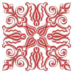Redwork Feather Blocks 04(Md) machine embroidery designs