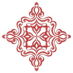 Redwork Feather Blocks 07(Md) machine embroidery designs