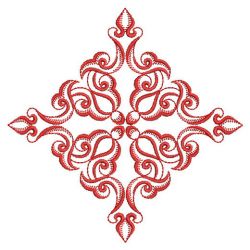 Redwork Feather Blocks 08(Md) machine embroidery designs