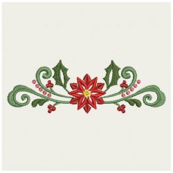 Heirloom Christmas Poinsettia Flowers 02