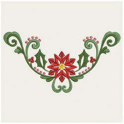 Heirloom Christmas Poinsettia Flowers 04